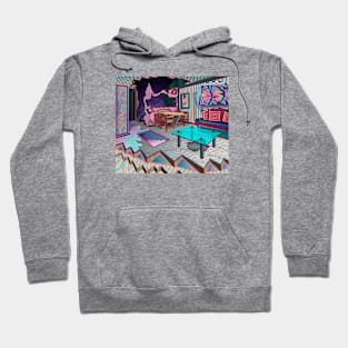 When reality starts to melt away Hoodie